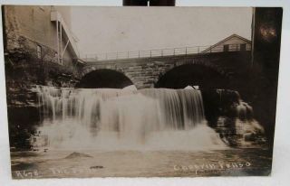 Chagrin Falls Ohio Oh Rppc Postcard Early 1900 