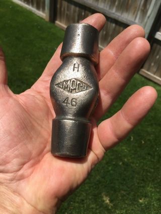 Vintage AMPCO H 46 Solid Brass Hammer Head double face 2