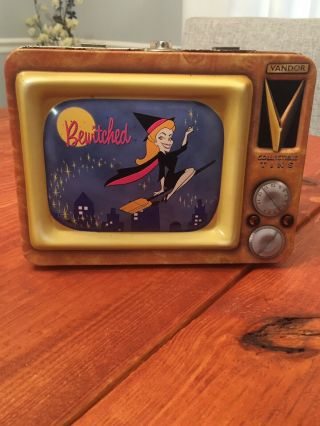 Vintage Rare Collectible Tv Tin Lunchbox Bewitched Classic Show Vandor