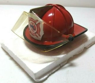 Vintage 1990 Ma Volunteer Firefighters Assoc.  Helmet Bank - First Gear Collectible