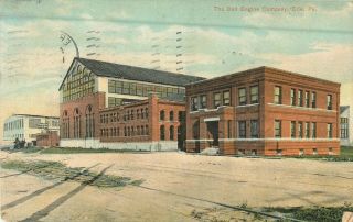 1910 The Ball Engine Company,  Erie,  Pennsylvania Postcard