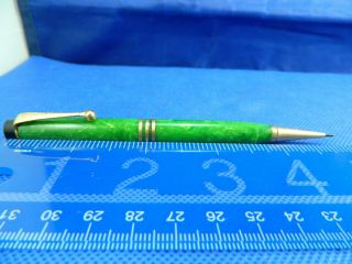 Parker Duofold Pencil - Jade - 3 Bands - Color -