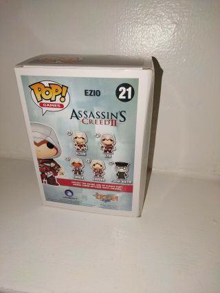 Assassin ' s Creed Funko POP Games Ezio Vinyl Figure 21 3