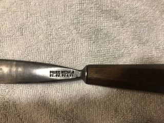 JB ADDIS & SONS 13/16” Shallow Carving Scoop Chisel.  OUTSTANDING 4