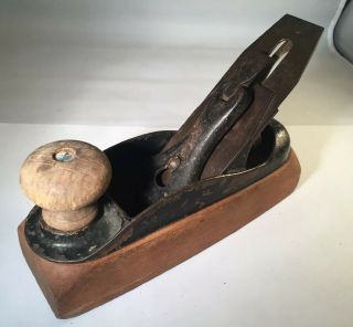 Unknown Maker Like Vintage Stanley No.  22 Transitional Smoothing Wood Plane