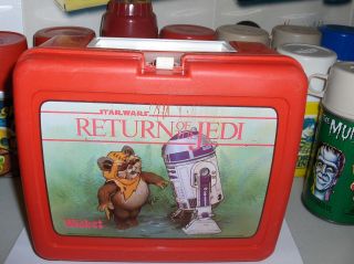 Star Wars - Return Of Jedi`1983`lucasfilm Ltd, .  Plastic Lunchbox - - To Us