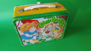 Metal Lunch Box Rare Vintage 1983 " Cabbage Patch Kids " No Thermos