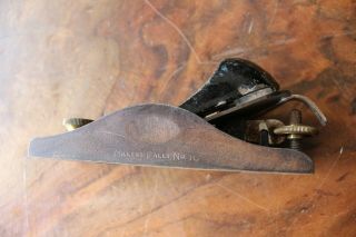 Vintage 6 " Millers - Falls Tools No.  16 Block Plane Adjustable Throat