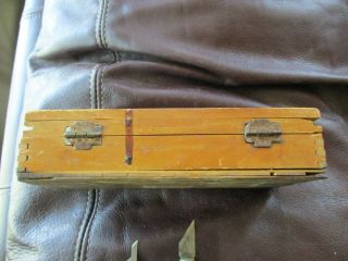 Vintage X - Acto - Wooden Box set of Blades,  Blade Reorder Form 3