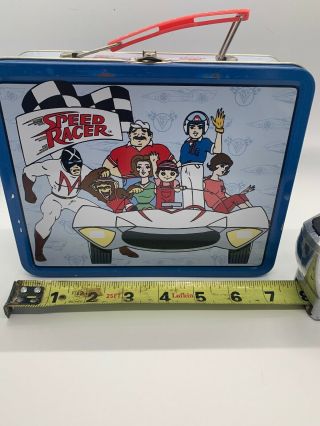 Speed Racer Mini Metal Lunch Box Tin Vintage Collectible Marvel Dc