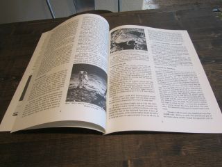 Vintage NASA Book Pamphlet Apollo 11 Mission Report 1969 Rare MR - 5 6
