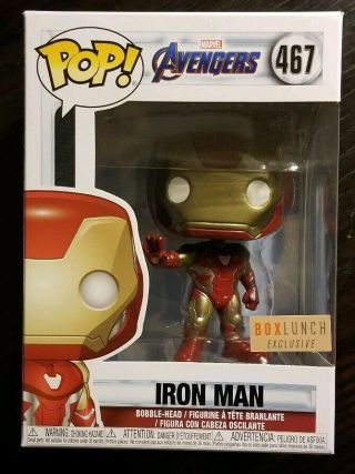 Funko Pop - Marvel Avengers End Game - Iron Man - Box Lunch Exclusive