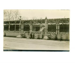 Chas Evans Rppc Taft Viewing Stand Inauguration Parade Washington,  Dc 1909