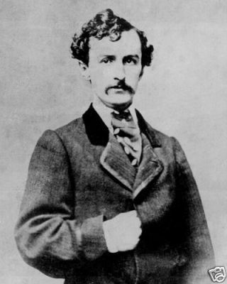 John Wilkes Booth 8x10 Photo President Lincoln Assassin