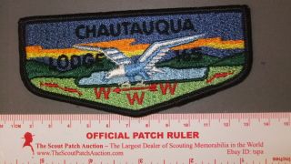 Boy Scout Oa 165 Chautauqua First Solid Flap 2456ii