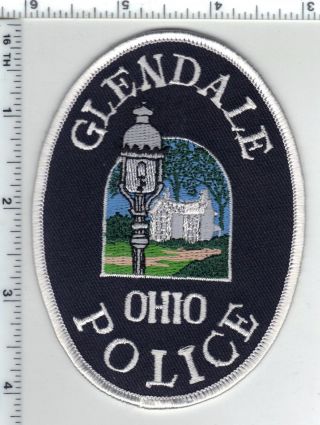 Glendale Police (ohio) Shoulder Patch From 1980 