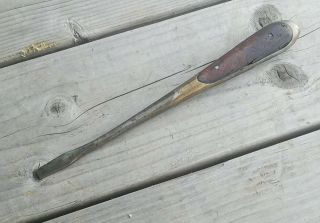 Vintage Perfect Handle Style Screwdriver Germany Good Shape 10 " 5/8 " Tip