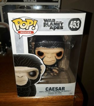 Funko Pop War For The Planet Of The Apes Caesar 453 Vinyl Figure
