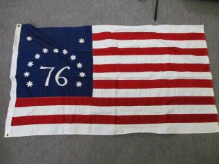 Vintage Bicentennial Spirit Of 76 Flag