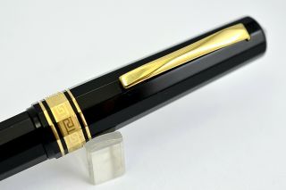 Omas Extra Dark Blue Fountain Pen w/18K Gold M Nib,  Old Stock (Ref.  CM) 6