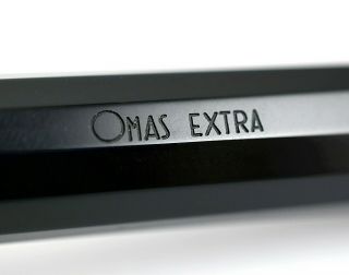 Omas Extra Dark Blue Fountain Pen w/18K Gold M Nib,  Old Stock (Ref.  CM) 7