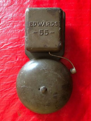 Vintage Edwards - 55 - Gong School Fire Alarm Bell