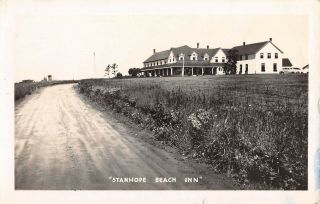 Stanhope Beach,  Prince Edward Island,  Canada,  Inn,  Real Photo Pc 1953