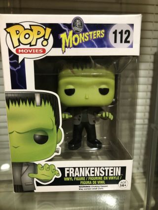 Frankenstein Funko Pop Movies Universal Monsters 112 Vinyl Figure 1