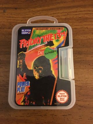 Ratknife Pin Glitch Corp Nes Friday The 13th Pin Limited 50 Jason Voorhees