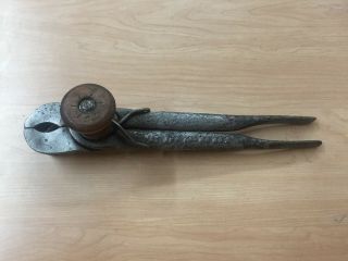 Antique Collectible Wagon Wrench Spring Loaded Pat.  1896