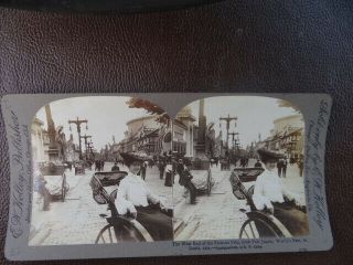 1904 Stereoview Worlds Fair St Louis Woman With Hat West End Fair Japan