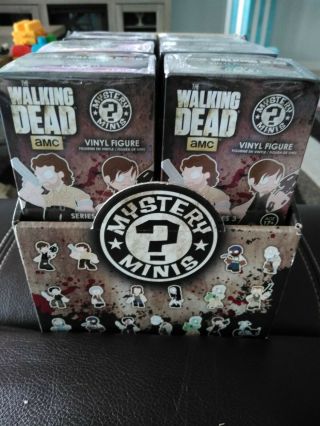 Walking Dead Series 3 Funko Mystery Minis Vinyl Figure Full Retail Display Of 12