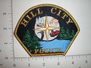 Mn Minnesota Minn Hill City Police Patch
