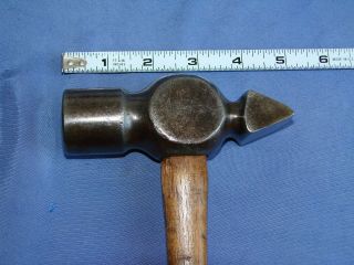 Vintage 2 - 1/4lb.  Cross Peen Pien Hammer Blacksmith Forge Usa One