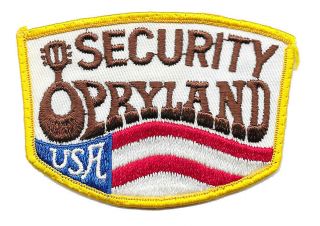 Police Patch Tennessee Grand Old Ol Opry Opryland Security Usa Guitar Banjo