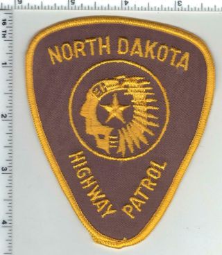 Highway Patrol (north Dakota) 3rd Issue Shoulder Patch