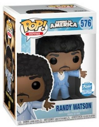 Funko Pop Coming To America: Randy Watson 576 Funko - Shop Exclusive