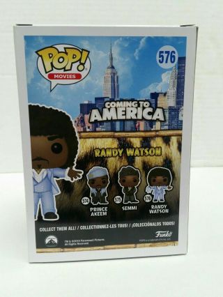 Funko Pop Coming to America: Randy Watson 576 Funko - Shop Exclusive 5