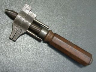 Vintage 6 1/2 " Mutzig Framont French Adjustable Spanner Wrench Old Tool