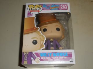 Funko Pop Willy Wonka And The Chocolate Factory Willy 253 Vaulted Retired