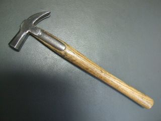 Vintage Small Kent Pattern Strapped Claw Hammer Old Tool