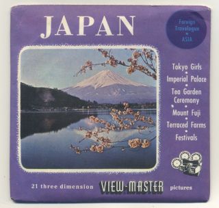Japan Belgian - Made Viewmaster Packet With Reels 4900 - Abc