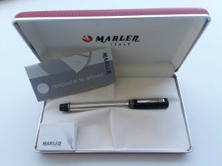 Marlen Rinascimento 925 Sterling Silver Fountain Pen Limited Edition Boxed