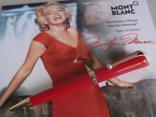 Montblanc Muses Marilyn Monroe Special Edition Ball Point Pen