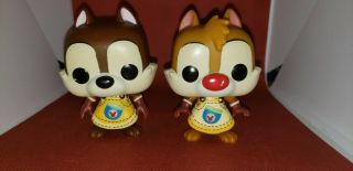 Kingdom Hearts Chip And Dale Funko Pop Set Of 2 Out Of Box