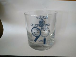 RARE LAPD LOS ANGELES POLICE DEPARTMENT CRIME LAB FORENSIC BAR GLASS 90 years 3