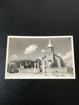 Vintage Rppc Methodist Church Rio Grand City Texas Real Photo Postcard