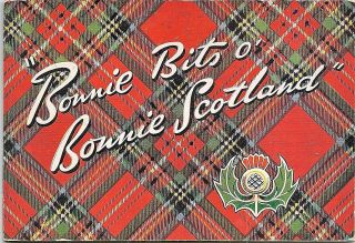Vintage Souvenir Album 46 Photographs - Bonnie Scotland
