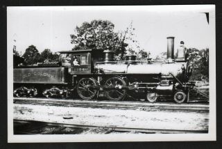 Vintage Postcard Railroad Locomotive 186 Orleans Massachusetts