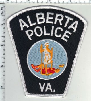Alberta Police (virginia) 1st Issue Shoulder Patch